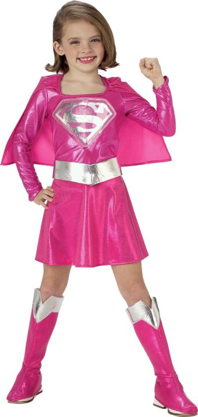 Party City Halloween Costumes Baby
 Toddler Girls Pink Supergirl Costume Party City