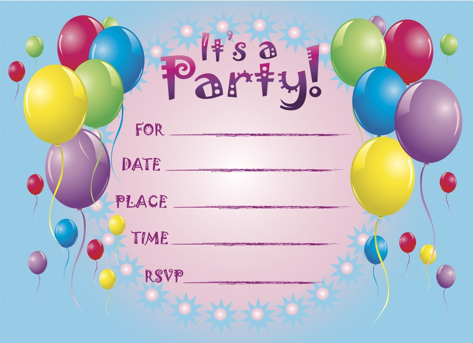 Party City Invitations Birthday
 Birthday Party Blues Hit All Parents Hard at Some Point