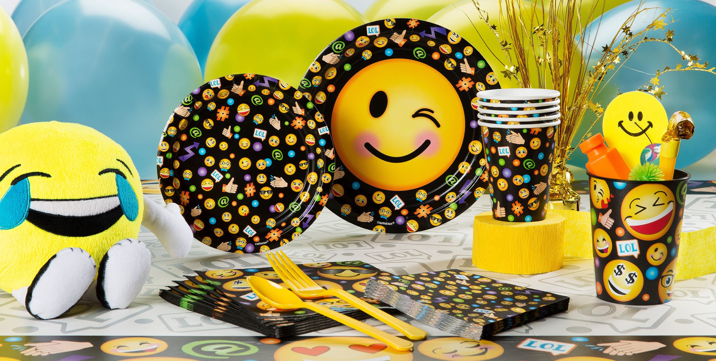 Party City Invitations Birthday
 Smiley Party Supplies