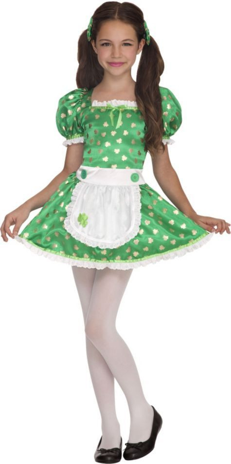 Party City St Patrick's Day Costumes
 Girls Clover Cutie Leprechaun Costume Party City