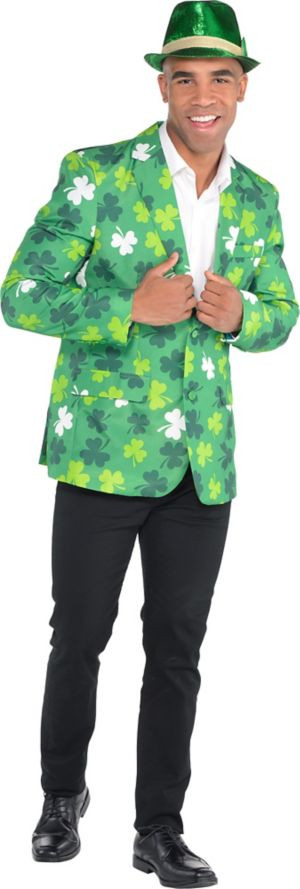 Party City St Patrick's Day Costumes
 Adult Shamrock St Patrick s Day Jacket Costume Party City
