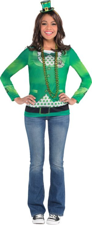 Party City St Patrick's Day Costumes
 Adult Fancy St Patrick s Day Costume Party City