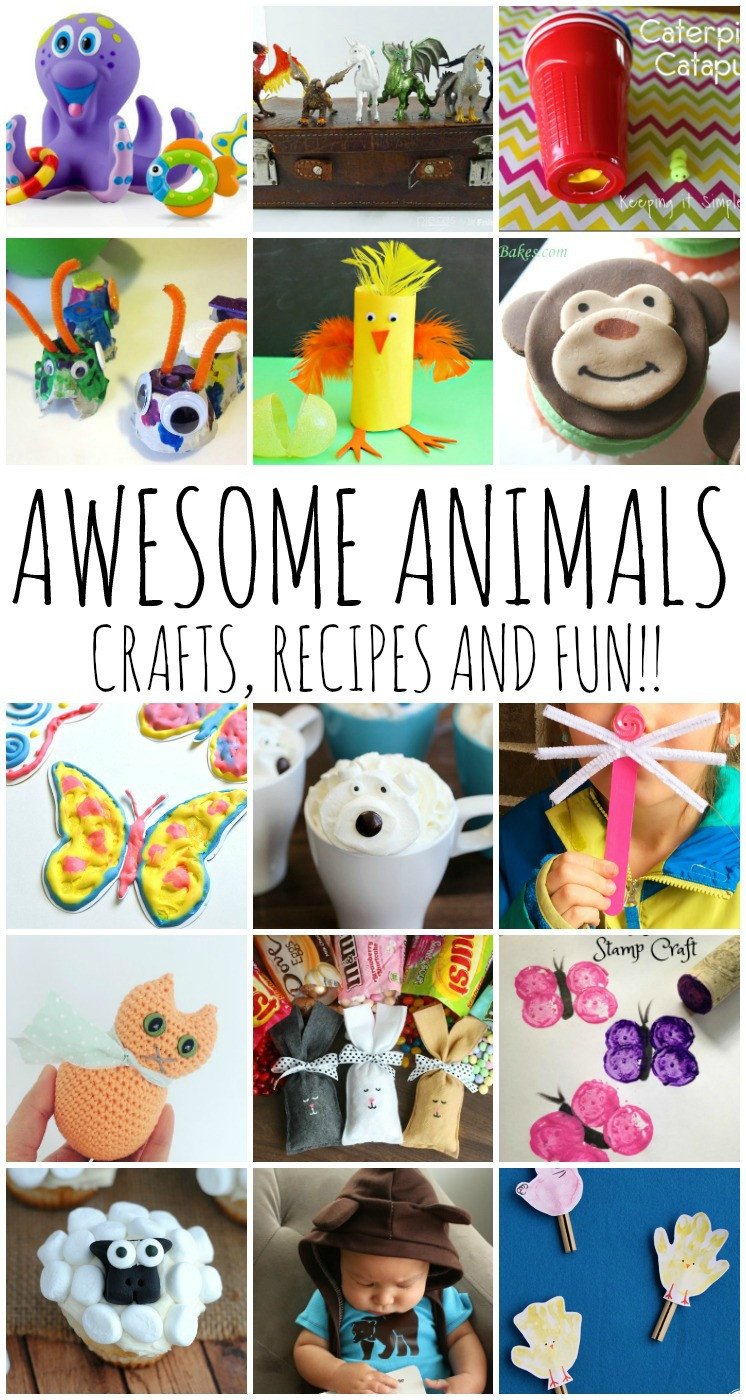 Party Craft For Kids
 Awesome Animal Crafts Recipes and Kid Ideas and Block