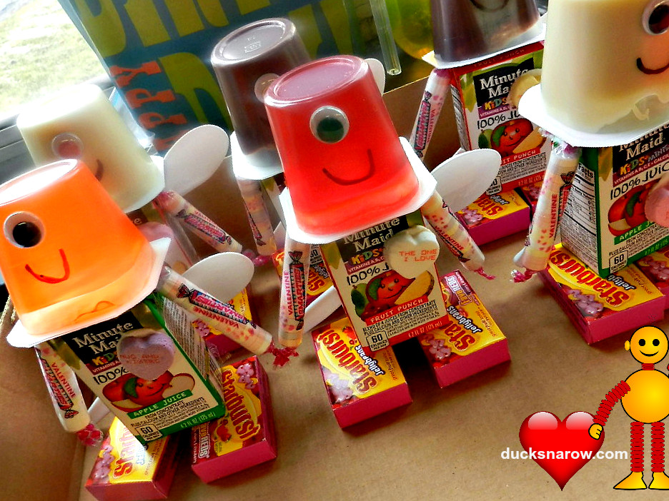 Party Favor For Kids
 Valentine Robots Kids Party Favors Ducks n a Row