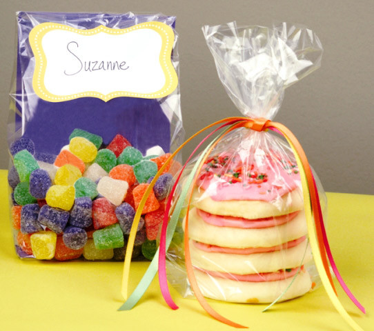 Party Favors Bags For Kids
 Easy t wrapping with cellophane bags Paper Source Blog