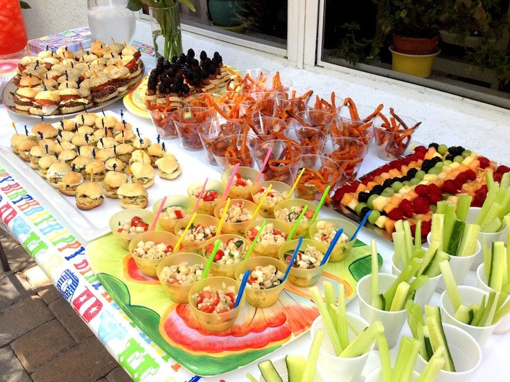 Party Food For Adults And Kids
 Fun Food Party Recipes Party Buffet Erica Samm