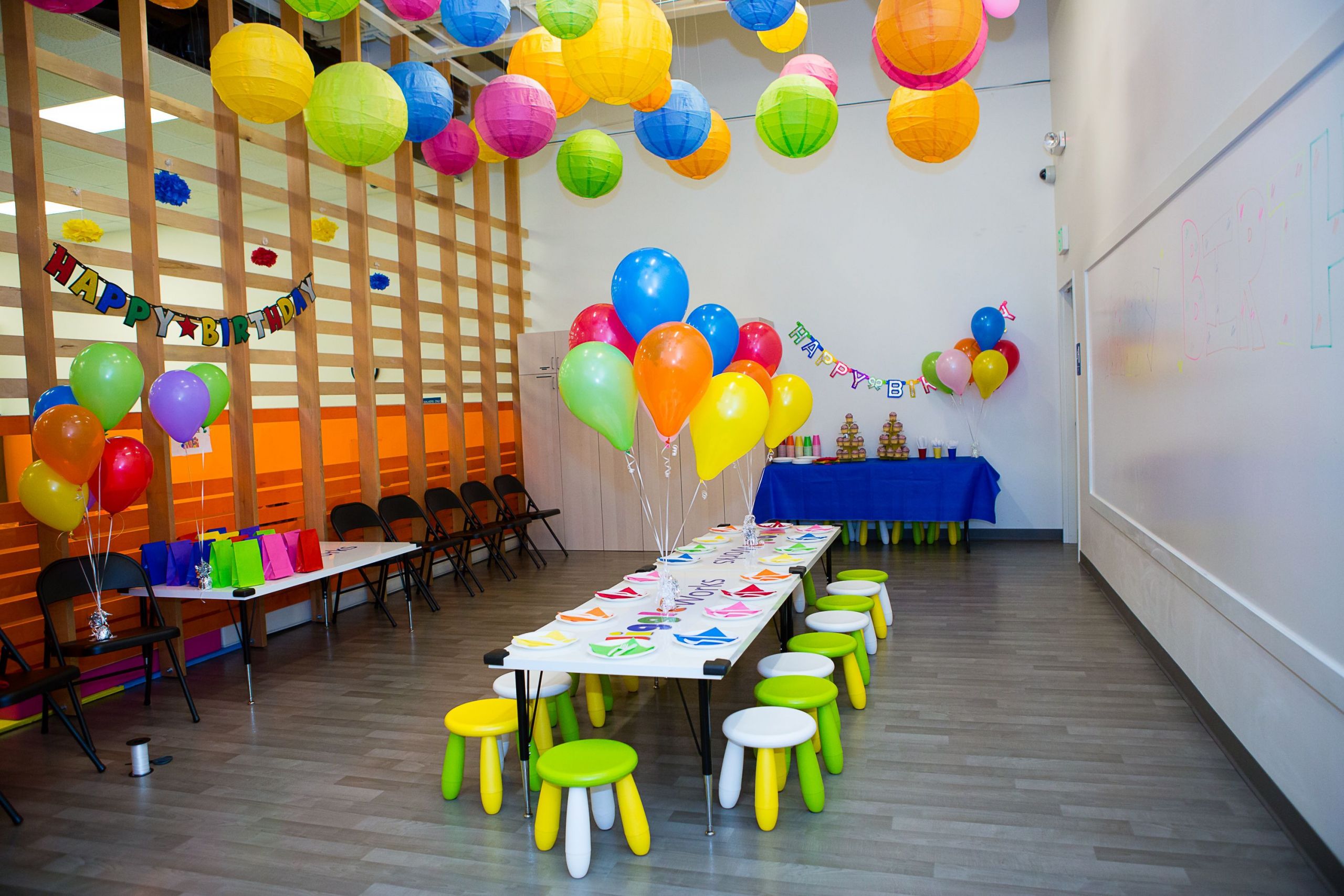 Party Locations For Kids
 WiggleWorks Kids Birthday Party set up