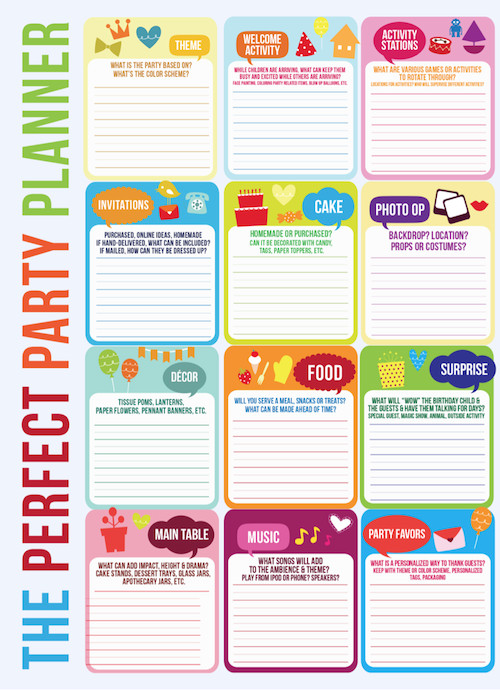 Party Plan For Kids
 Kara s Party Ideas Perfect party planner master party