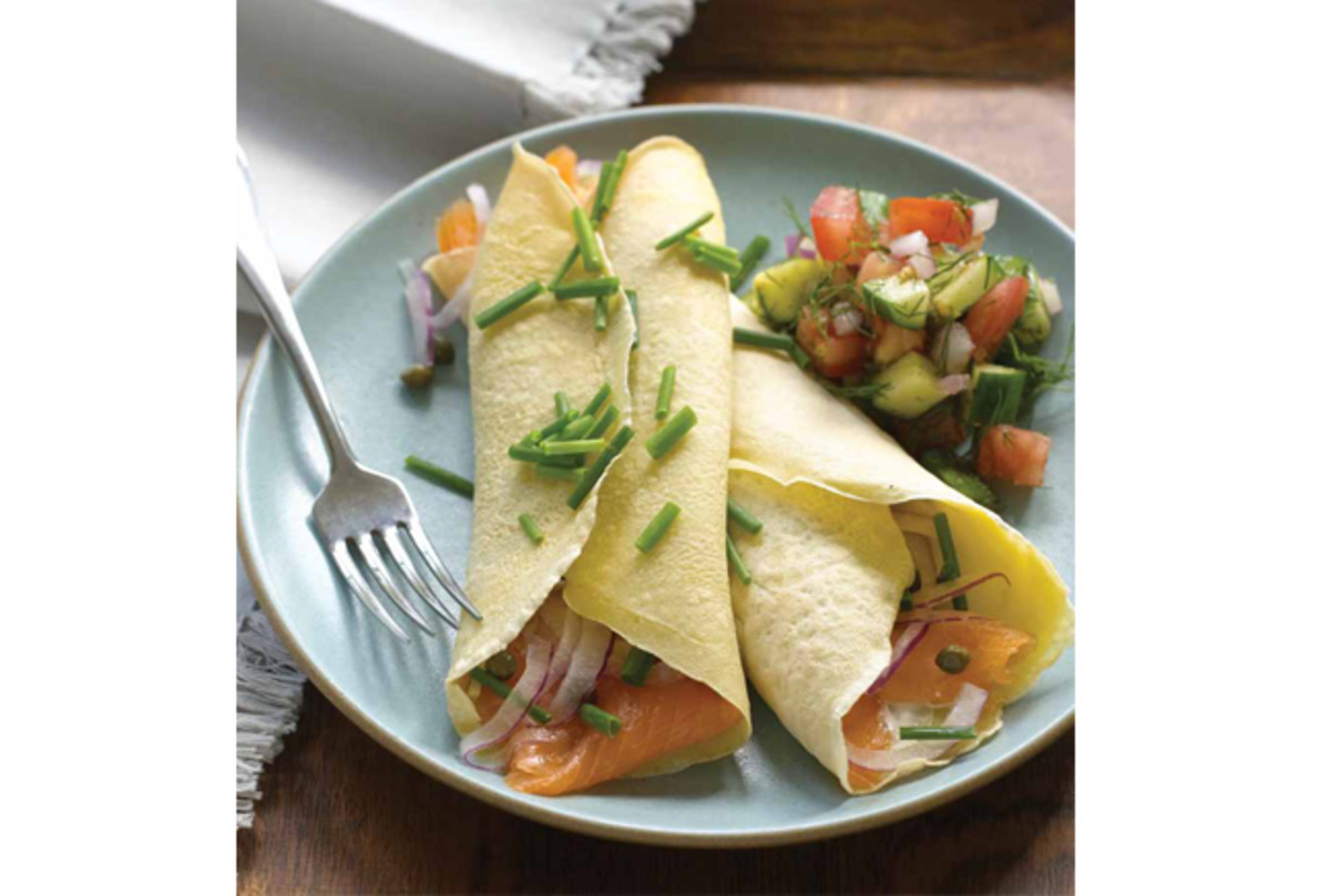 Passover Salmon Recipe
 Passover Smoked Salmon Crêpes Jamie Geller