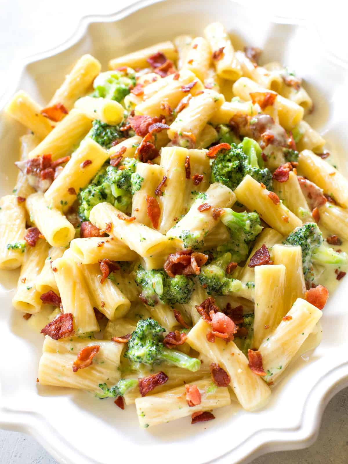 Pasta And Broccoli
 e Pot Bacon Broccoli Pasta – The Girl Who Ate Everything