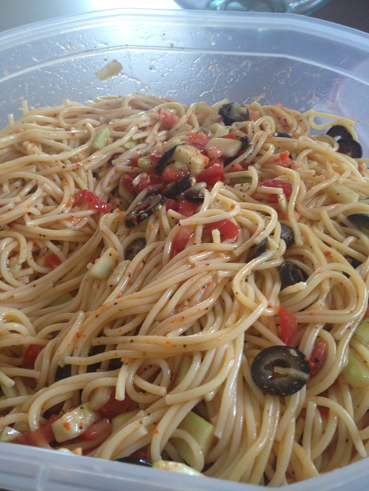 Pasta Salad With Italian Dressing And Cucumbers
 pasta salad with italian dressing and cucumbers