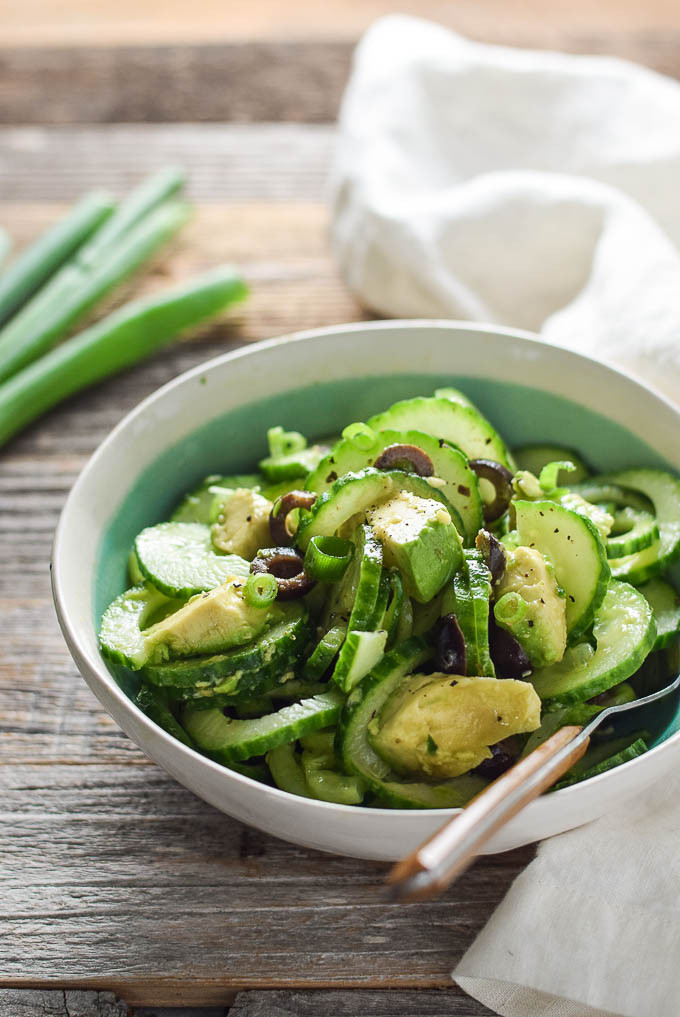 Pasta Salad With Italian Dressing And Cucumbers
 Cucumber Noodle Salad with Italian Dressing Easy GF Recipes