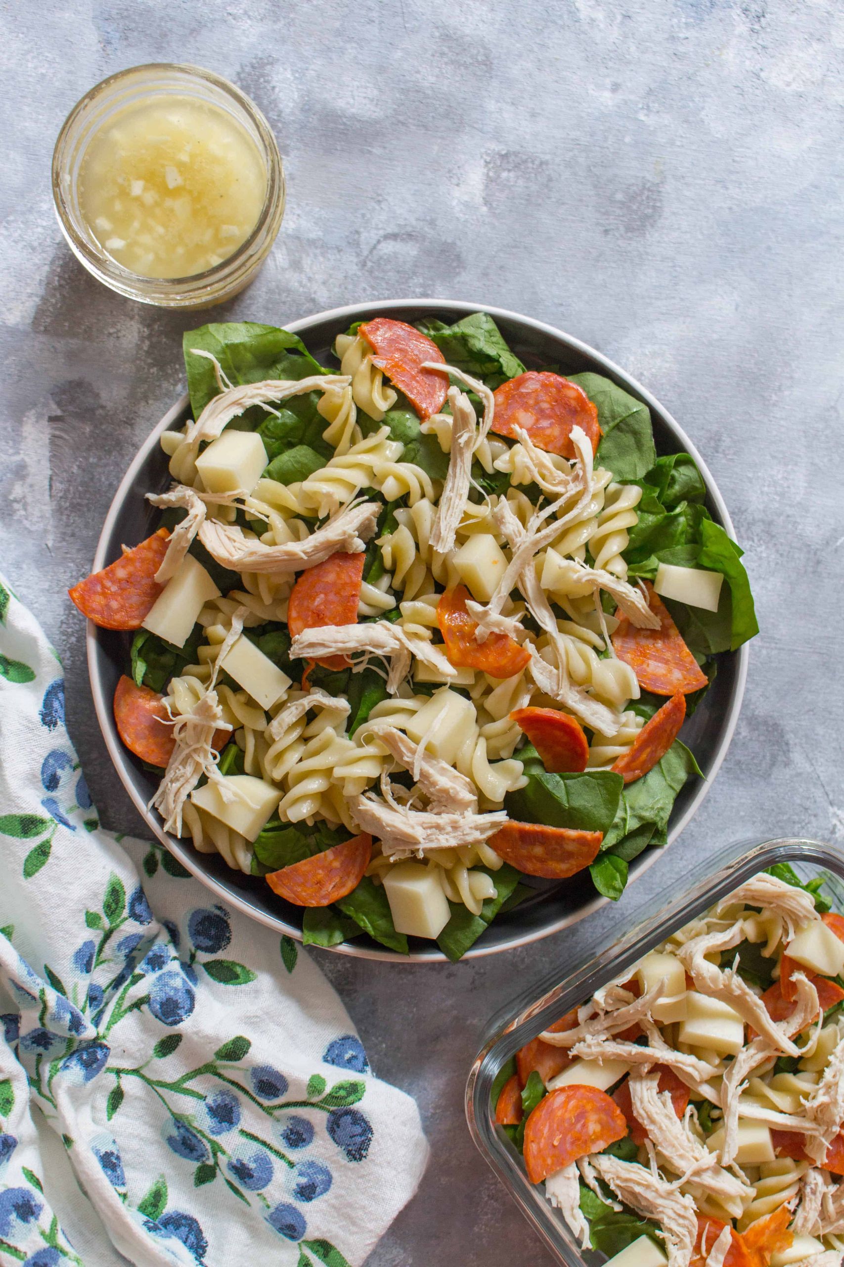 Pasta Salad With Pepperoni
 Easy Chicken Pepperoni Pasta Salad Carmy Run Eat Travel