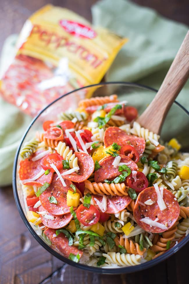 Pasta Salad With Pepperoni
 Pepperoni Pasta Salad Recipe