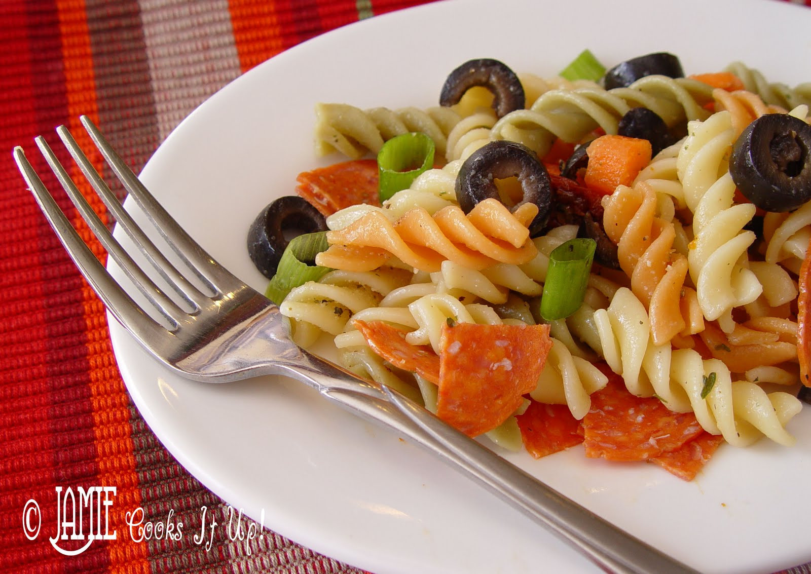 Pasta Salad With Pepperoni
 Pepperoni Pasta Salad