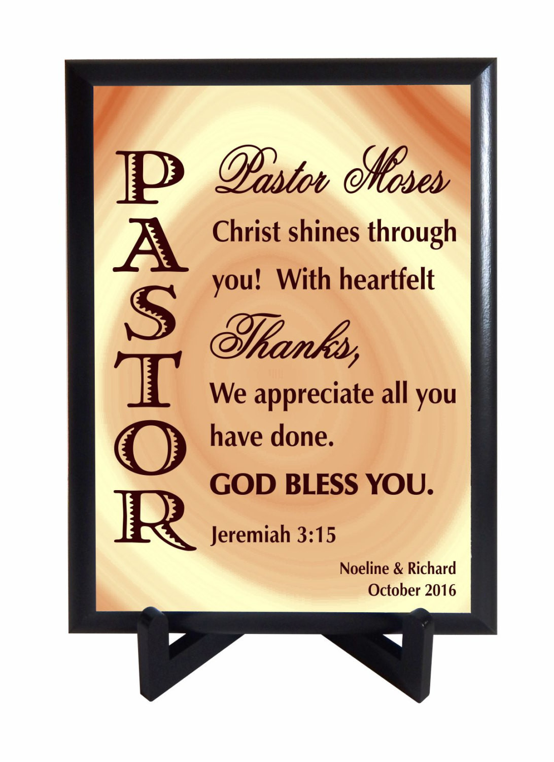 Pastor Anniversary Gift Ideas
 Pastor Appreciation day Gift Gift for Priest Custom Pastor