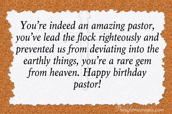 Pastor Birthday Wishes
 Happy Birthday Wishes For Pastor Inspiring Funny & Poem