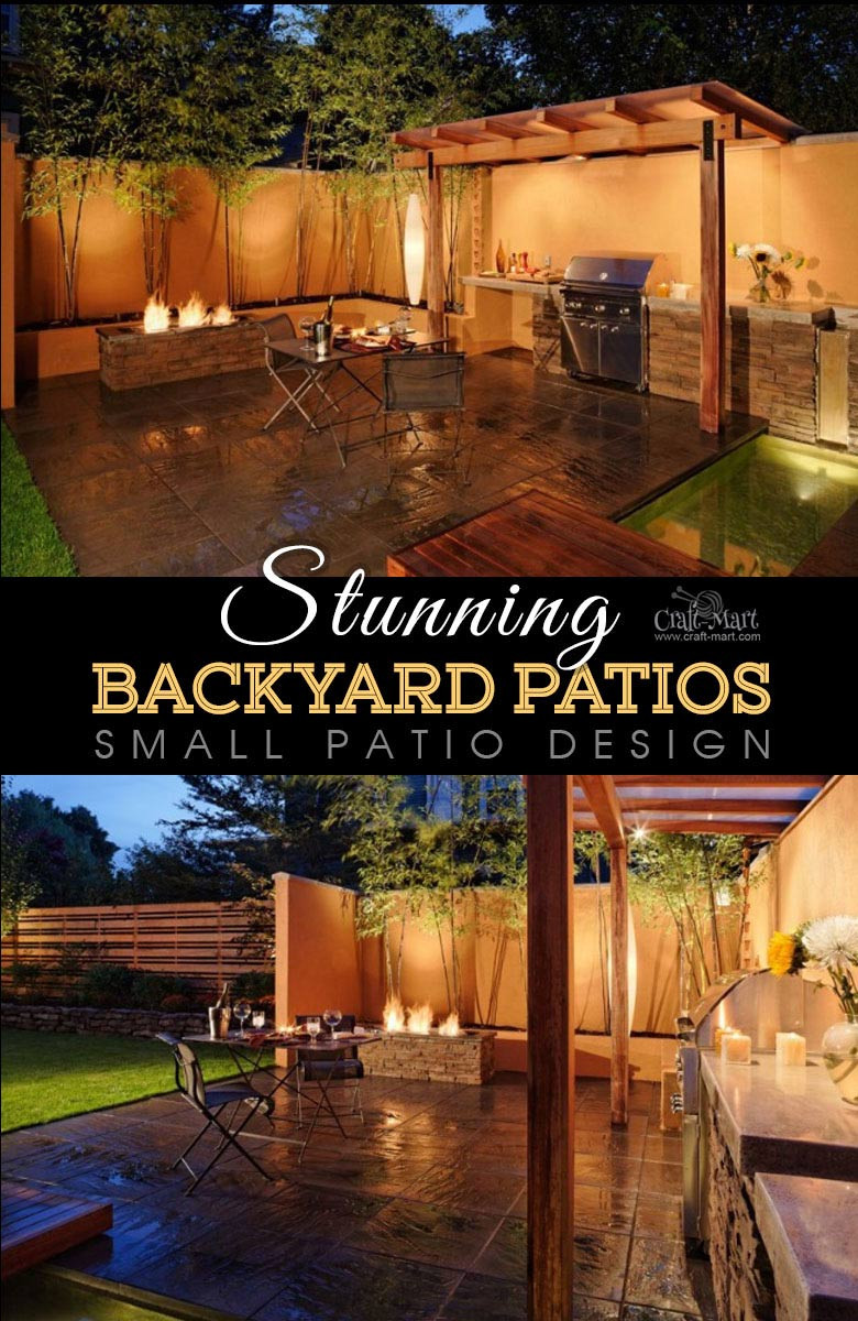 Patio Backyard Ideas
 Stunning Backyard Patio Designs and Lighting Ideas Craft