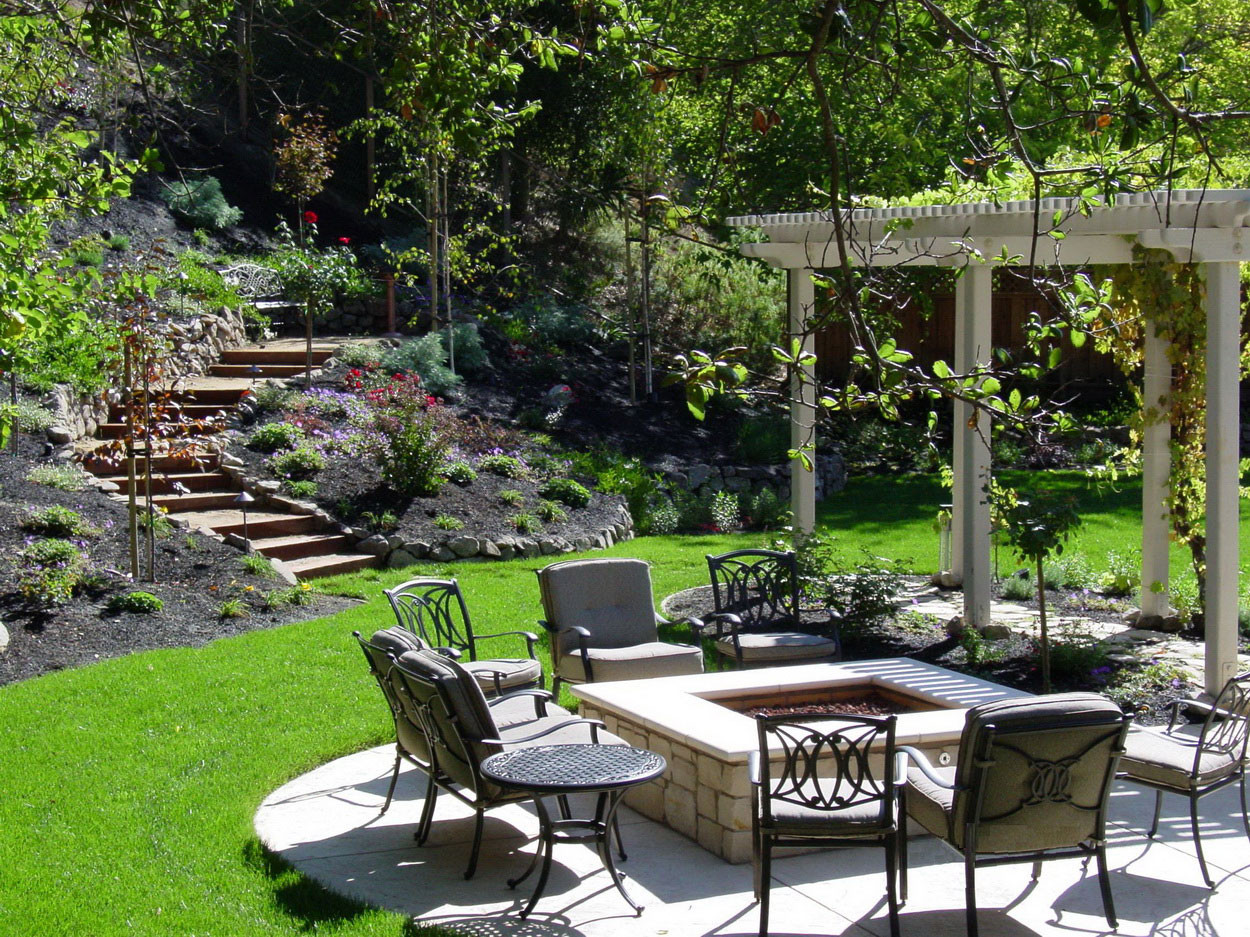 Patio Landscape Design
 Backyard Landscape Design Decorating the Space Amaza Design