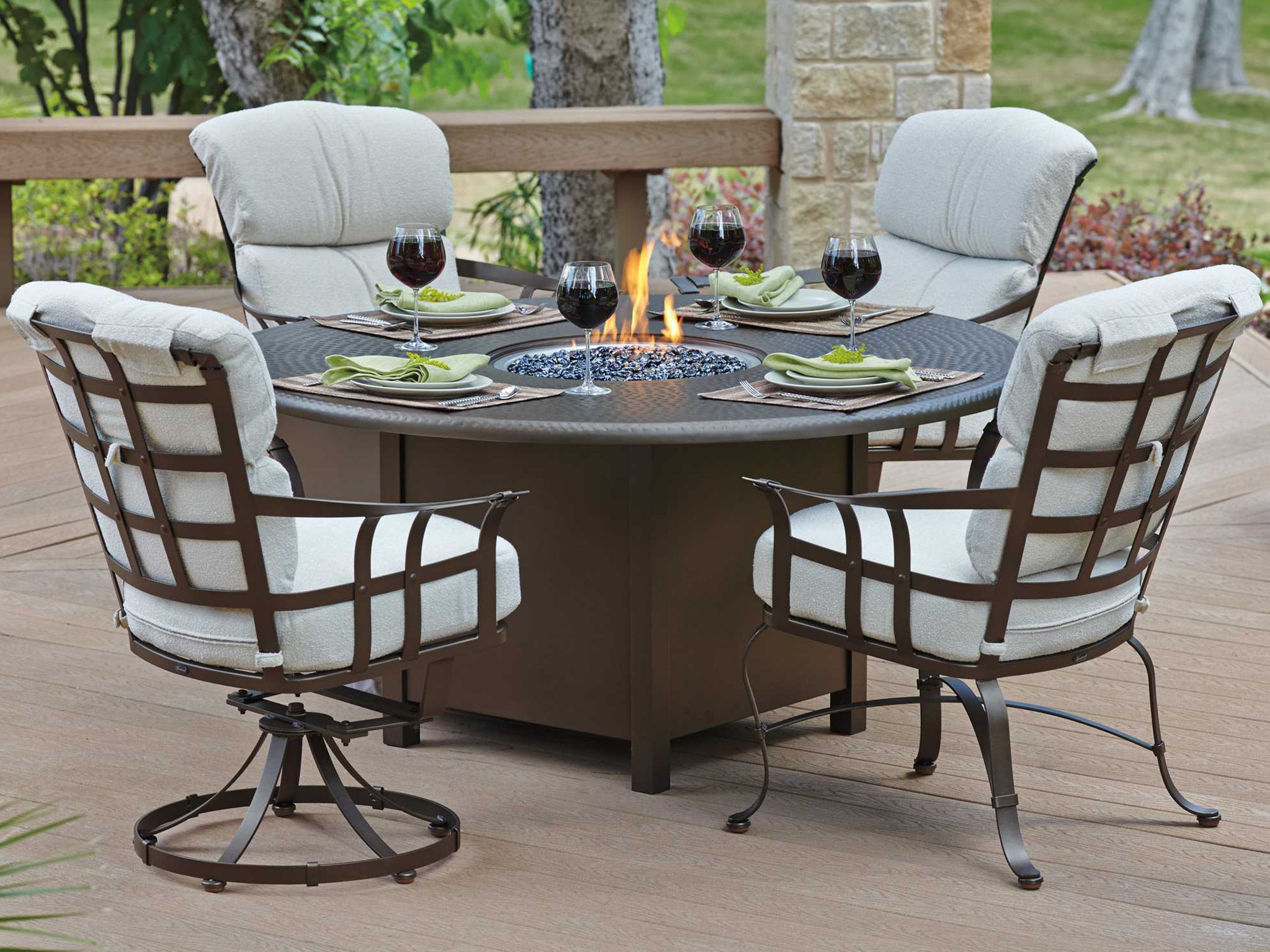 Patio Table With Fire Pit
 View