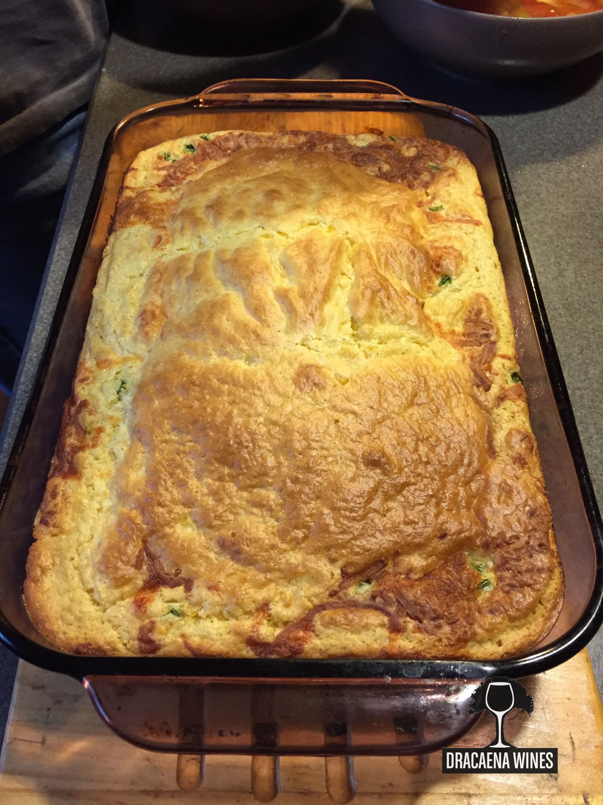 Paula Deen Mexican Corn Bread
 Mexican Musings on WinePW • Dracaena Wines