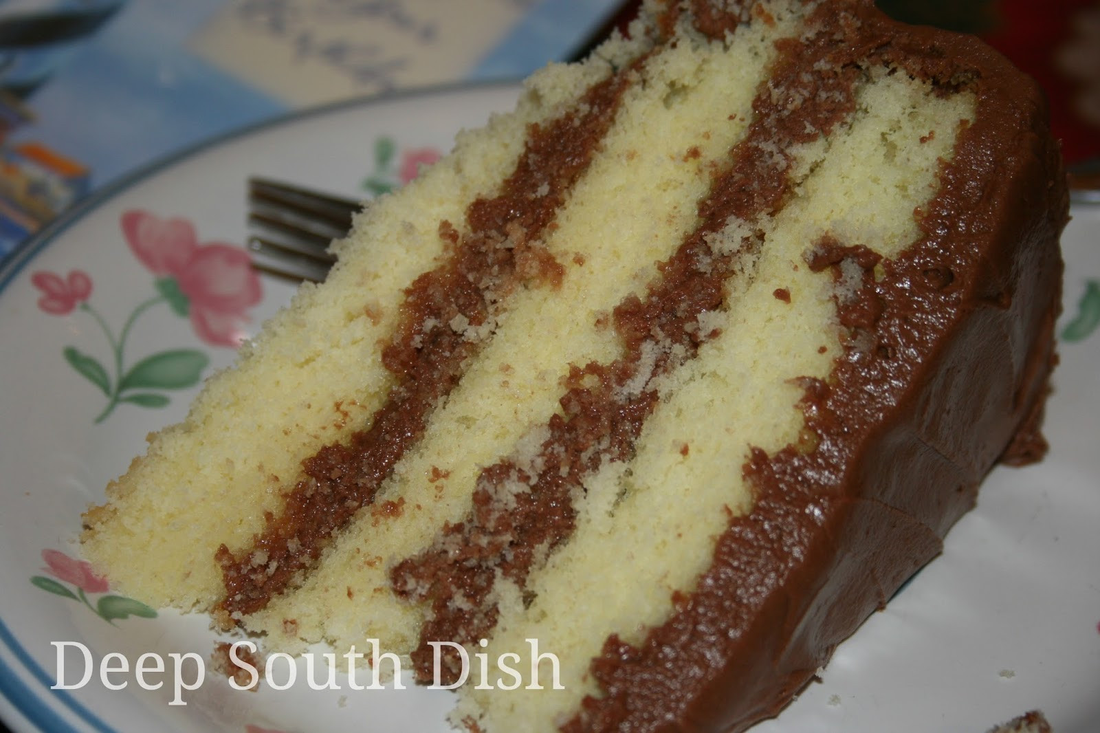 Paula Deen Yellow Cake With Chocolate Frosting
 Deep South Dish Basic 1 2 3 4 Yellow Cake