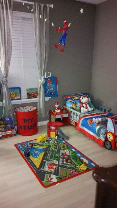 Paw Patrol Kids Room
 Paw patrol inspired room