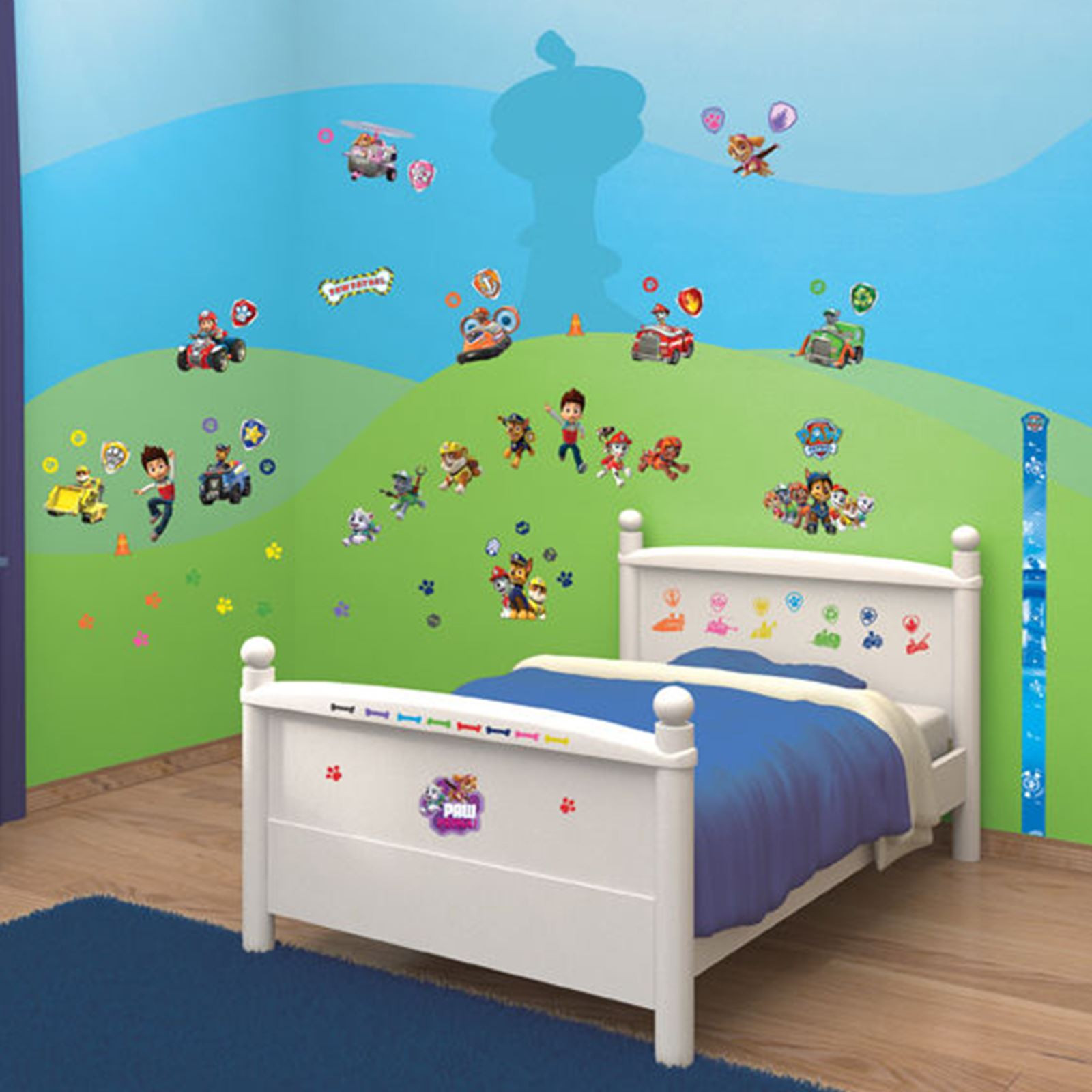 Paw Patrol Kids Room
 PAW PATROL ROOM DECOR WALL STICKER KIT KIDS WALLTASTIC