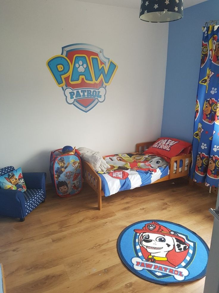 Paw Patrol Kids Room
 10 best My sons Paw Patrol bedroom images on Pinterest