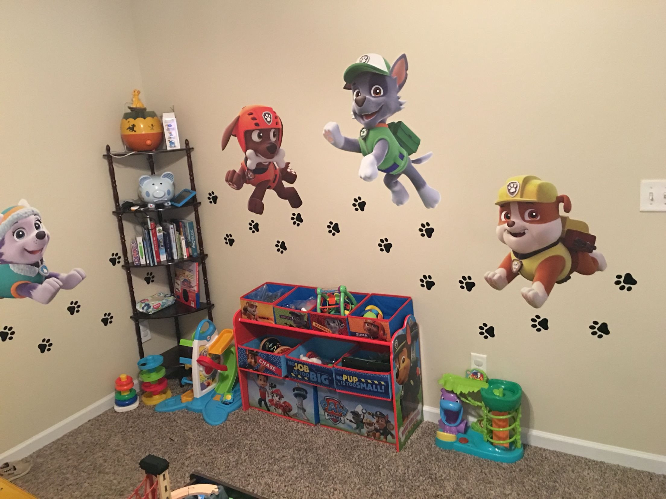 Paw Patrol Kids Room
 My sons paw patrol bedroom