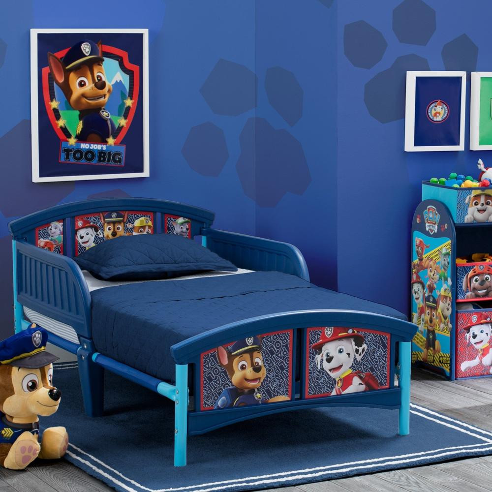 Paw Patrol Kids Room
 PAW Patrol Plastic Toddler Bed – Delta Children