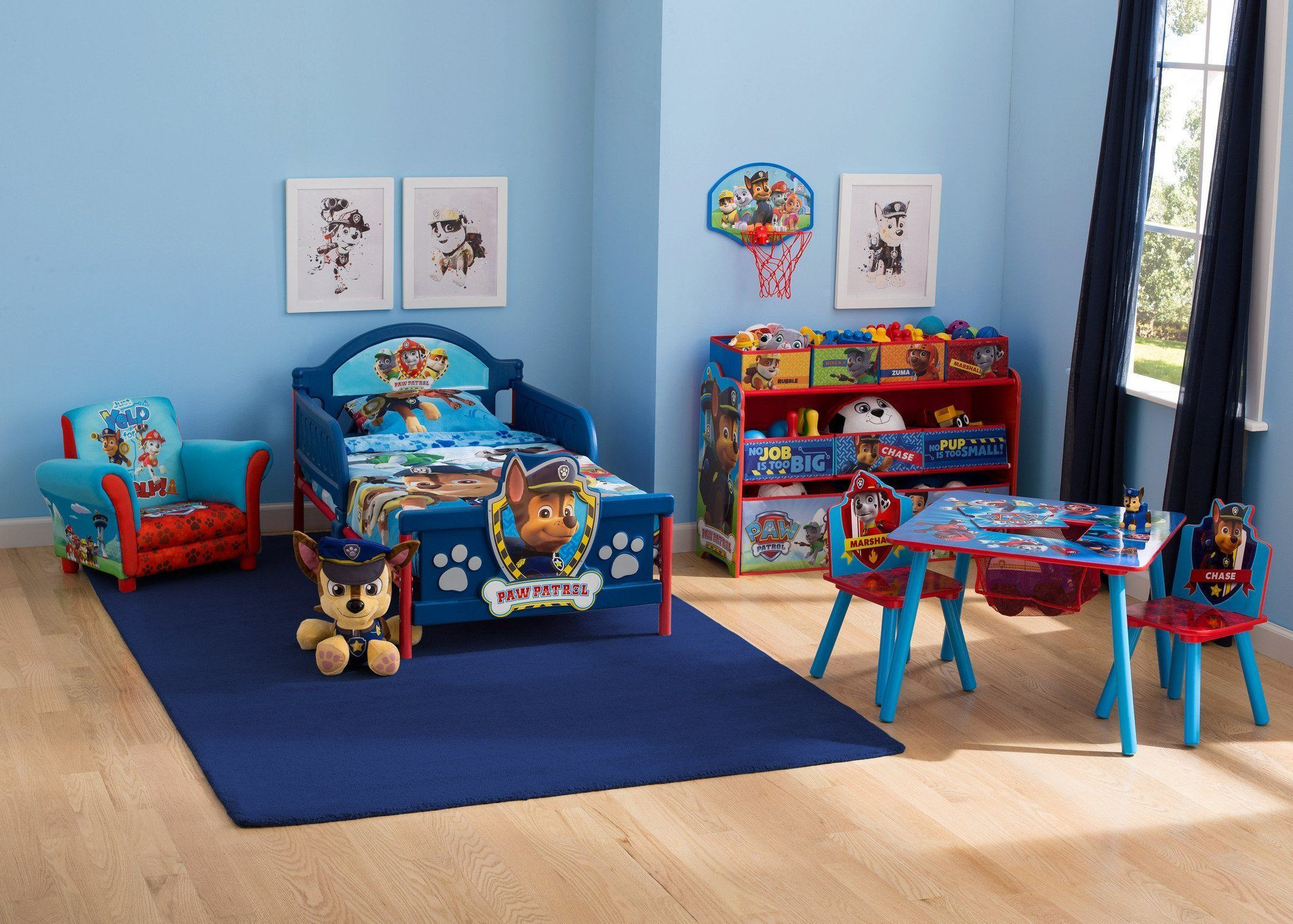 Paw Patrol Kids Room
 PAW Patrol 3D Toddler Bed