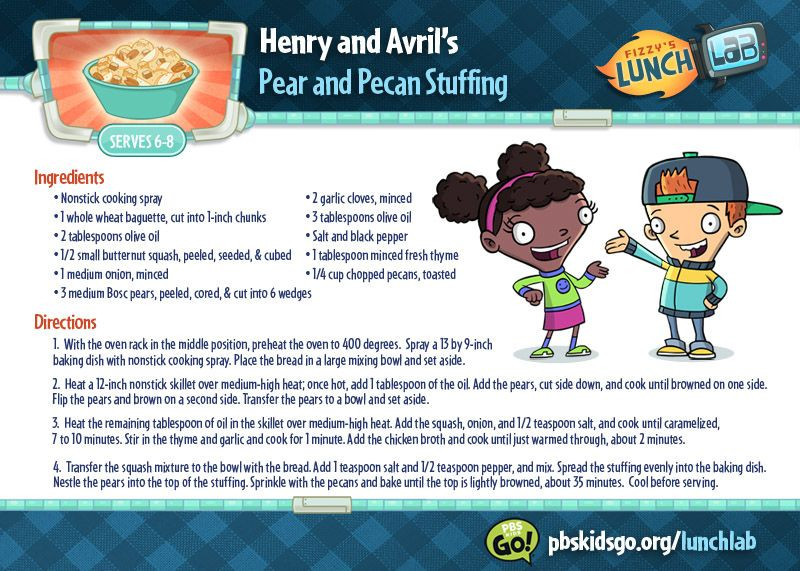 Pbs Kids Recipes
 Kid Friendly Recipes From PBS KIDS GO and Fizzy s Lunch