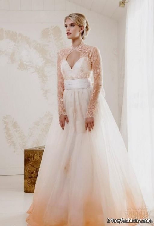 Amazing Peach Wedding Dresses Sale  Check it out now 