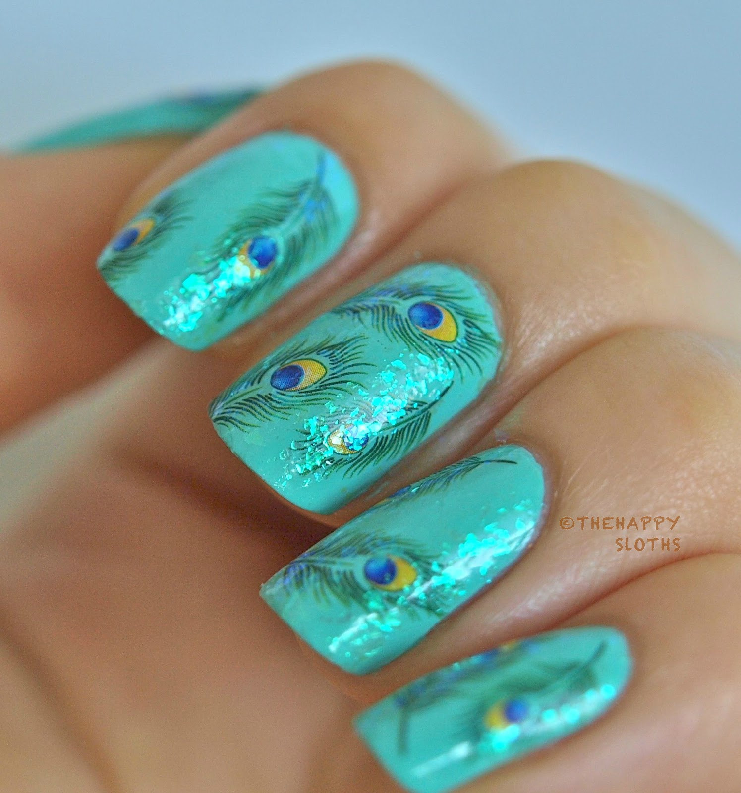 Peacock Feather Nail Art
 1000 images about nails peacock on Pinterest