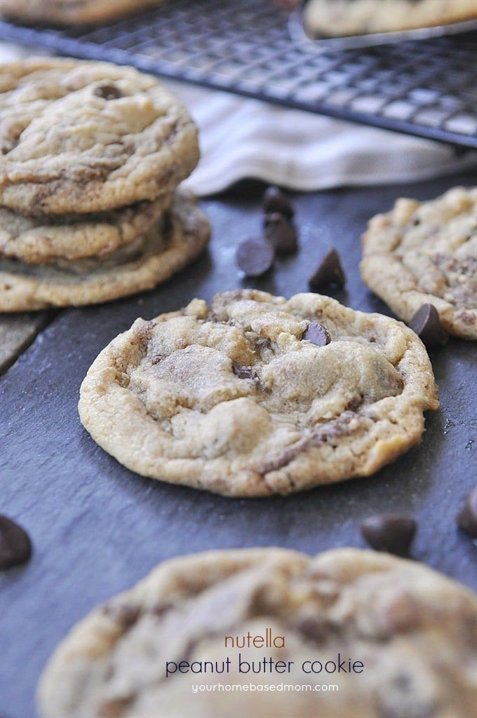 Peanut Butter Cookies Recipe Without Baking Soda
 Nutella Peanut Butter Cookies Recipe