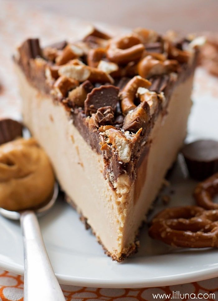 Peanut Butter Freezer Pie
 Frozen Peanut Butter Pretzel Pie Lil Luna