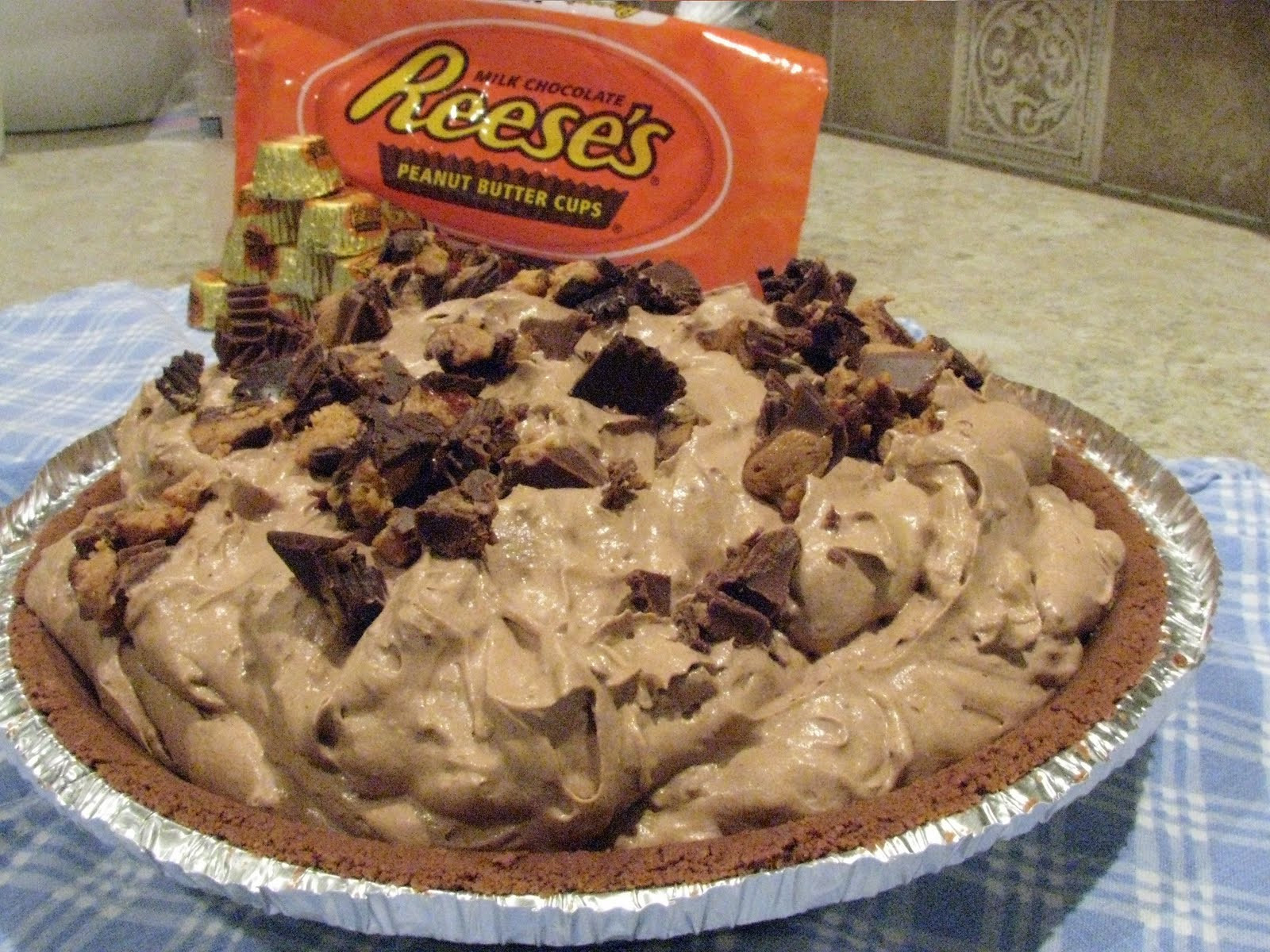 Peanut Butter Freezer Pie
 Easy Street Kitchen Reese s Peanut Butter Cup Freezer Pie