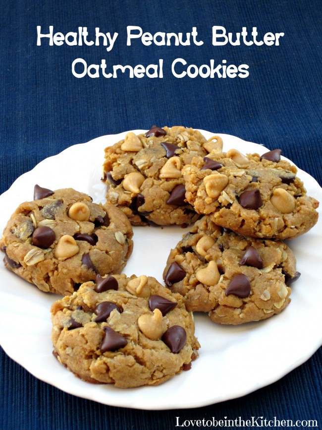 Peanut Butter Oatmeal Cookies No Shortening
 healthy peanut butter oatmeal cookies