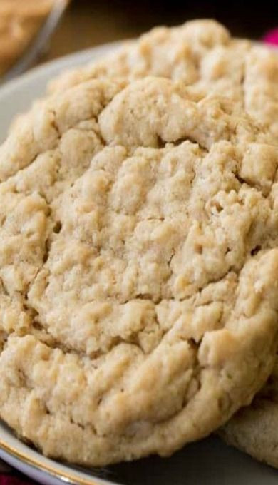 Peanut Butter Oatmeal Cookies No Shortening
 Peanut Butter Oatmeal Cookies