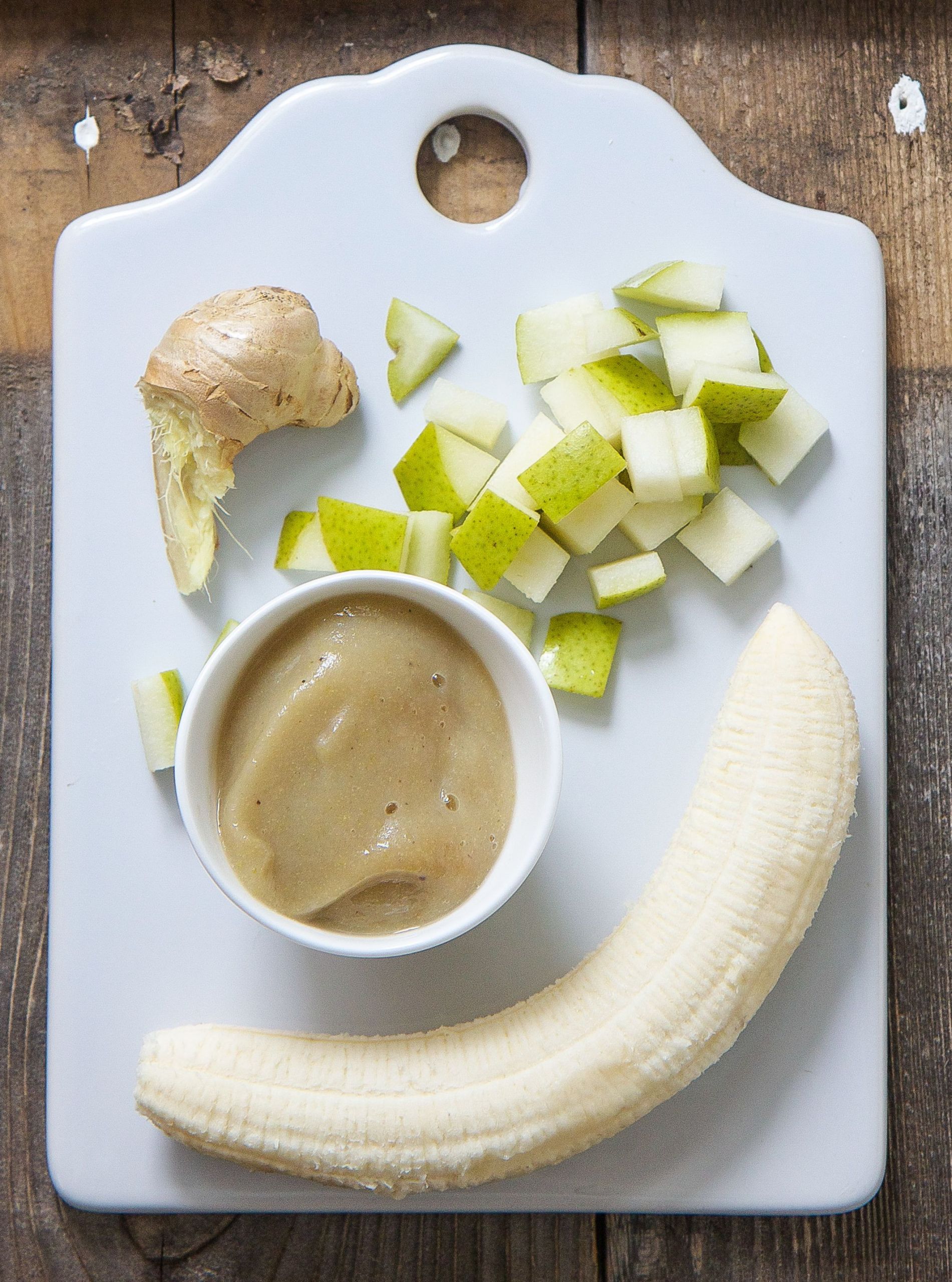 Pear Baby Food Recipe
 Banana Pear Ginger Baby Food Puree Recipe