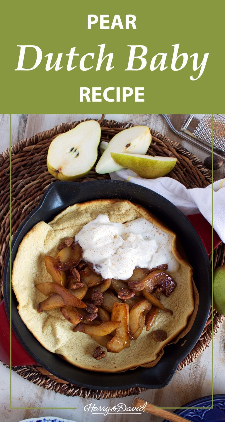 Pear Baby Food Recipe
 Simple Spiced Pear Dutch Baby Recipe With images