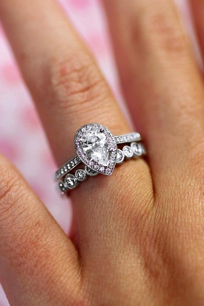 Pear Shaped Wedding Rings
 21 Stunning Pear Shaped Engagement Rings