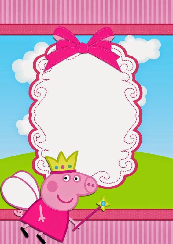 Peppa Pig Birthday Invitations
 Peppa Pig Invitations Make People Smile