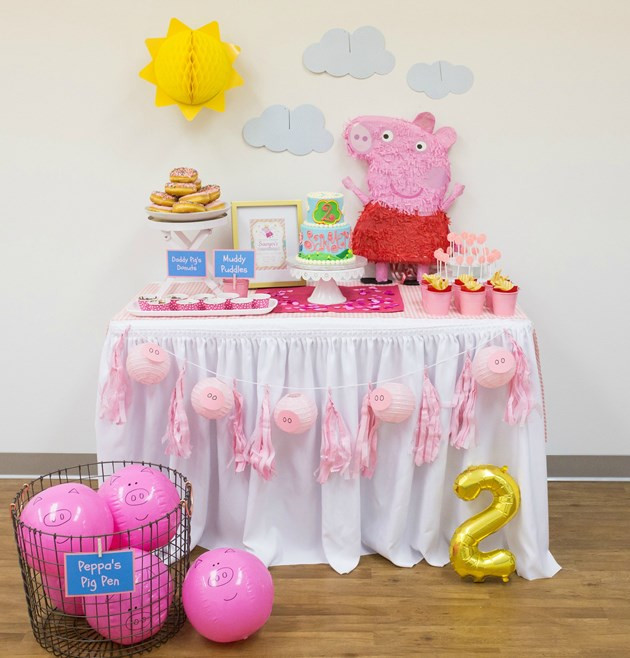 Peppa Pig Decorations Birthday
 17 Peppa Pig Birthday Party Ideas Pretty My Party