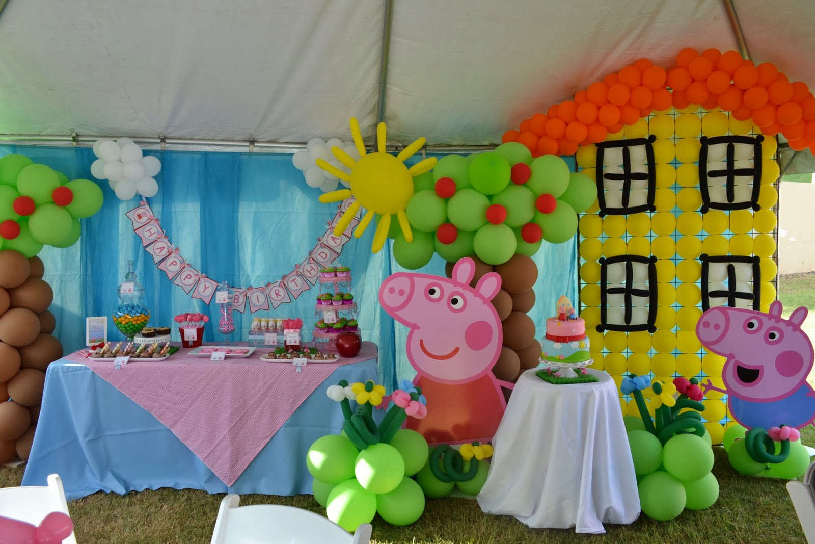 Peppa Pig Decorations Birthday
 Ideas birthday party of Peppa pig