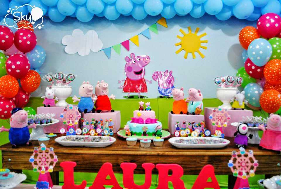 Peppa Pig Decorations Birthday
 Best Birthday Themes For Girls