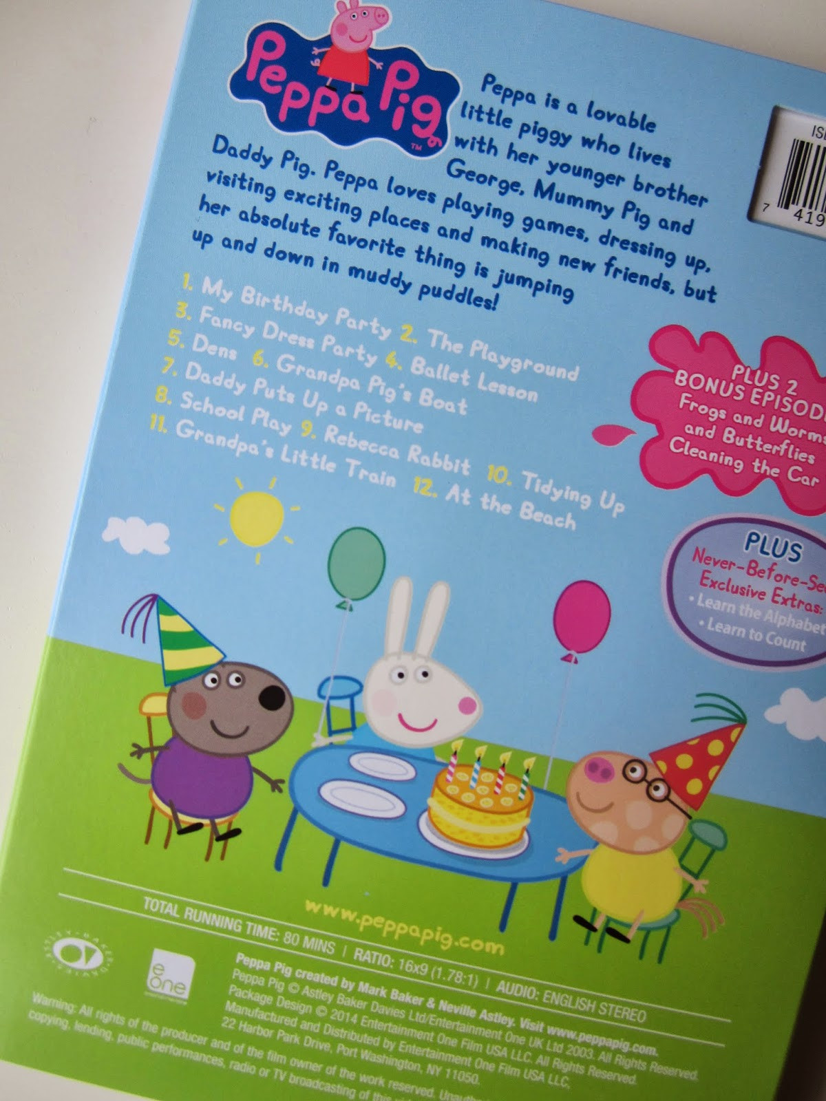 Peppa Pig My Birthday Party
 Peppa Pig My Birthday Party DVD Review and Giveaway