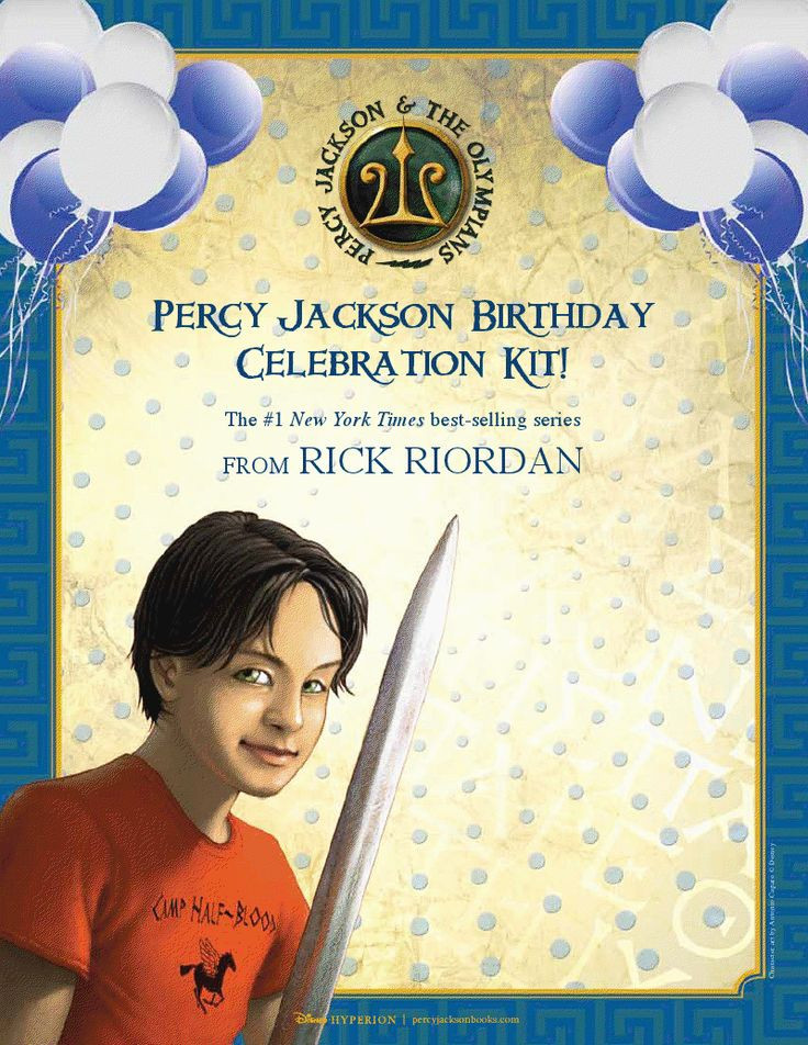 Percy Jackson Birthday Party
 88 best Percy Jackson images on Pinterest