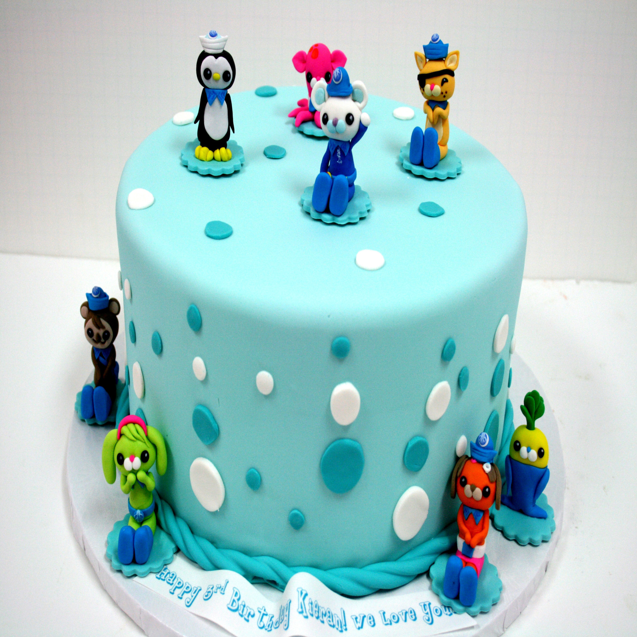 Personalized Birthday Cakes
 Birthday Cakes NJ Octonauts Custom Cakes1